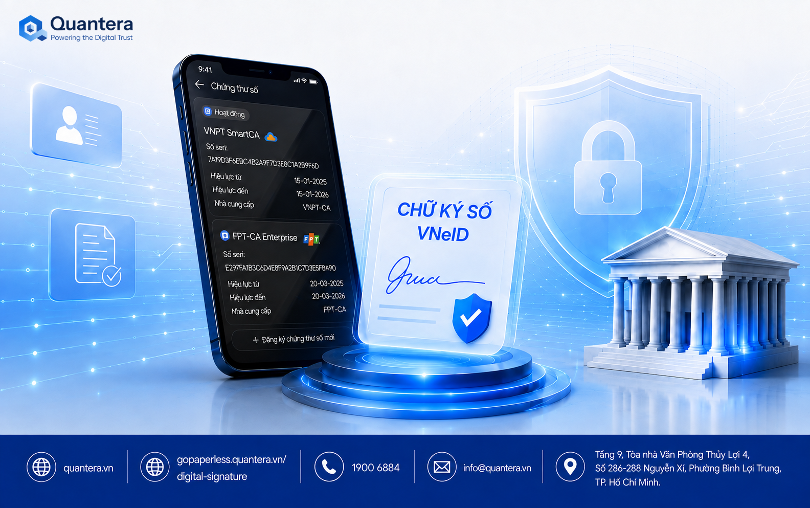 Chữ ký số VNeID: Dấu vân tay điện tử miễn phí trên ứng dụng định danh quốc gia