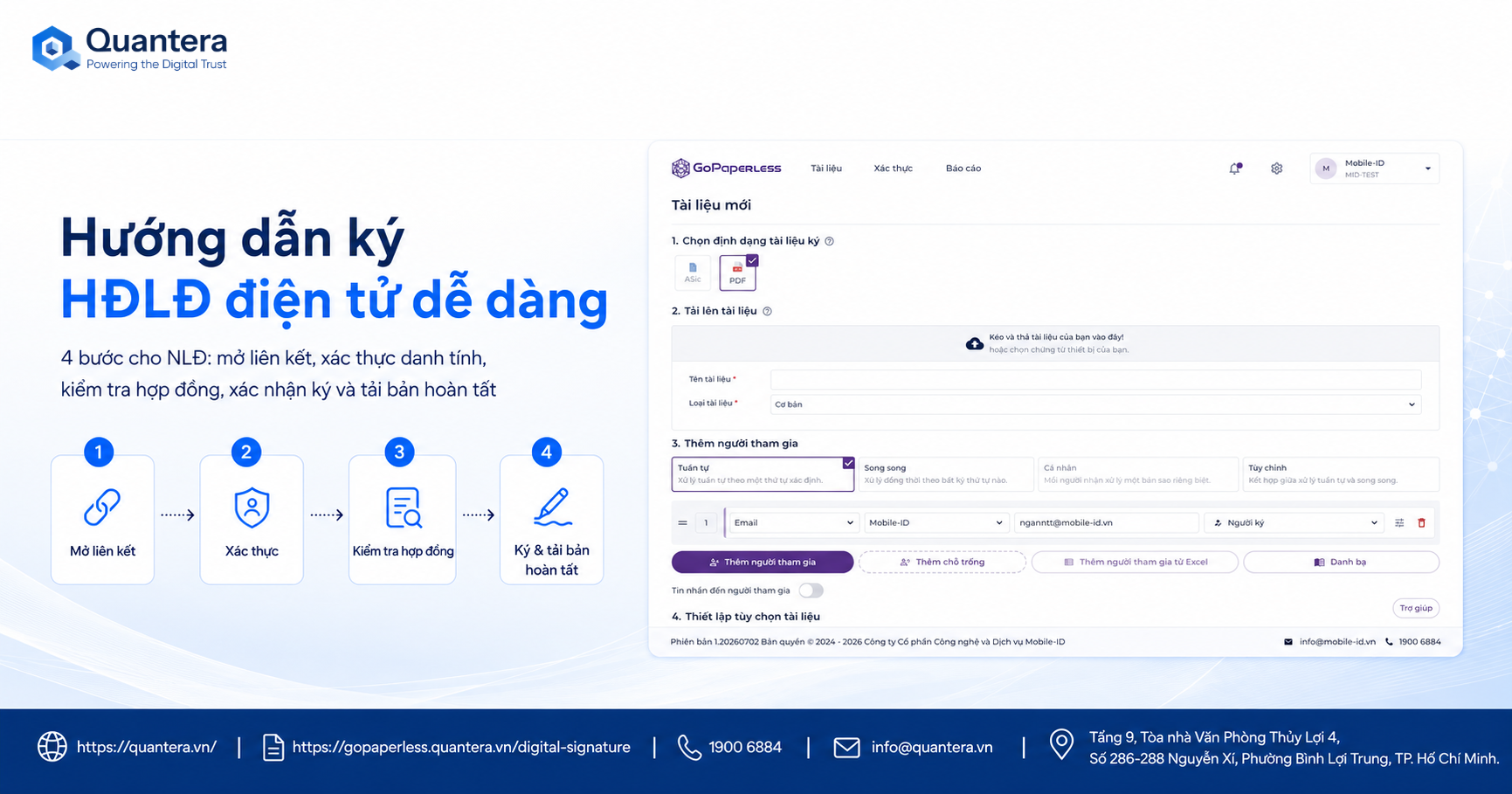 Hướng dẫn ký HĐLĐ điện tử: 4 bước dễ dàng cho người lao động