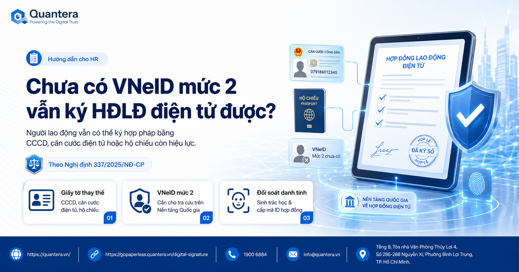 Ký hợp đồng điện tử khi chưa có VNeID mức 2: Hướng dẫn cho HR