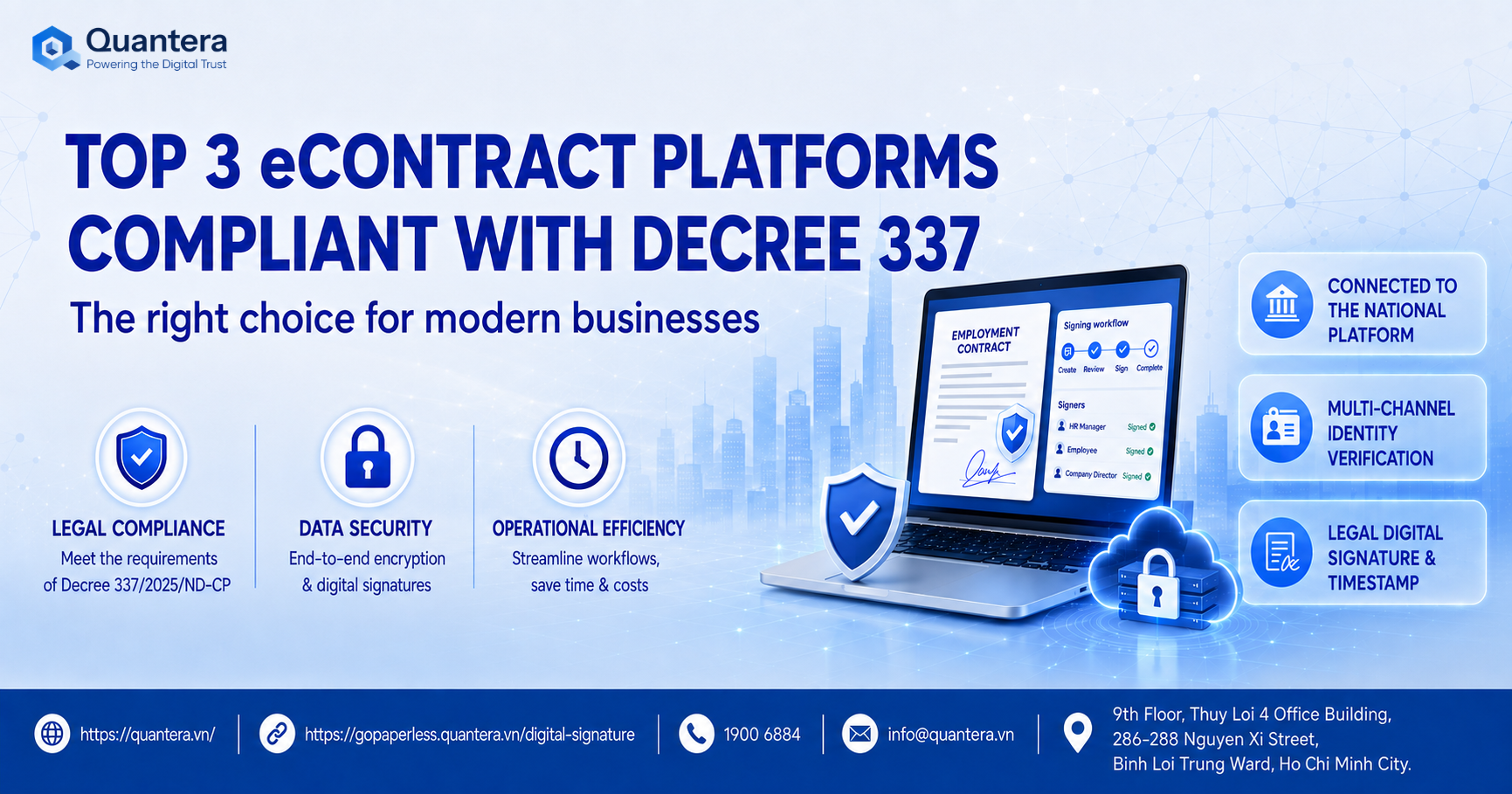 Top 3 eContract Platforms Compliant with Decree 337 for Enterprises