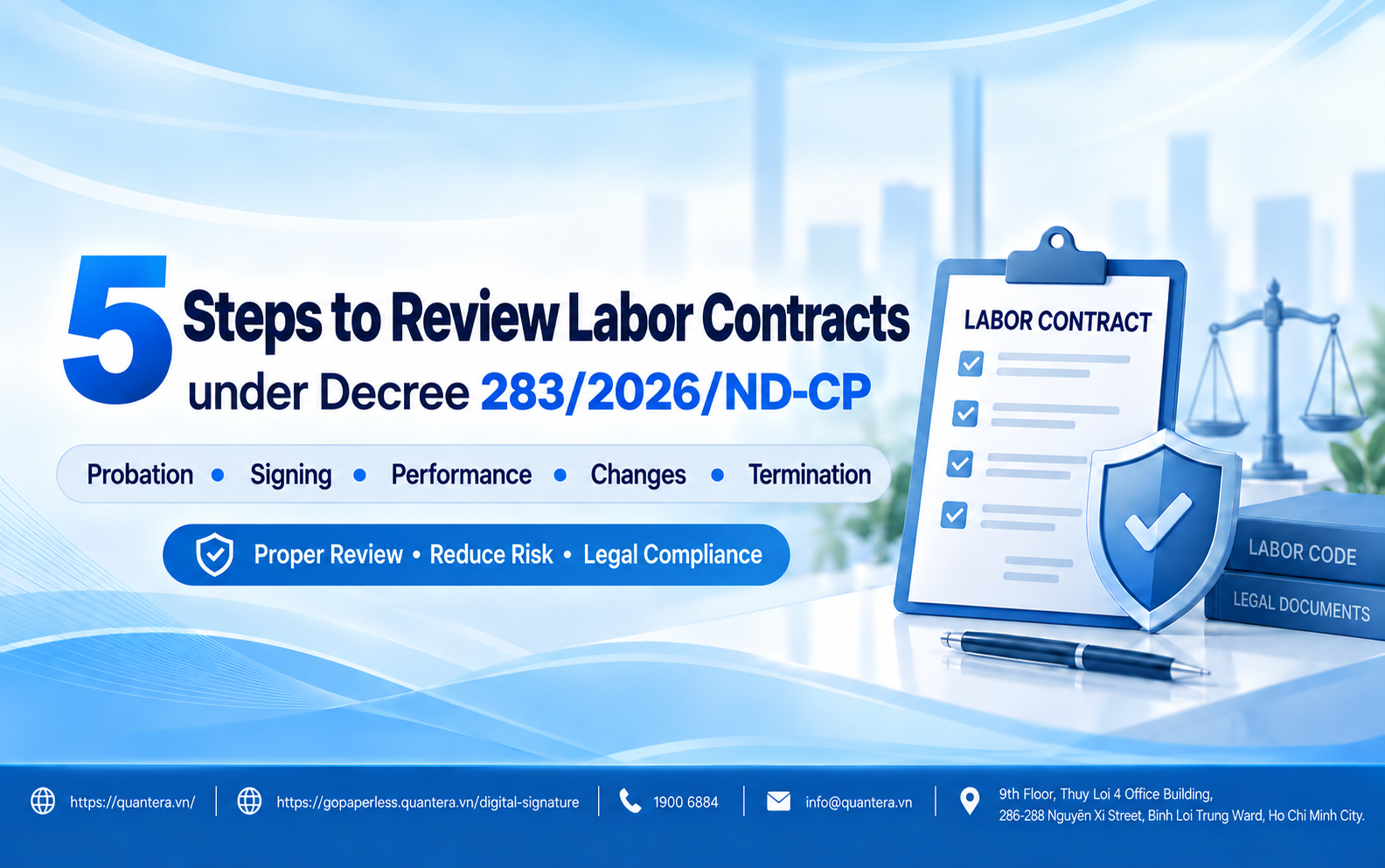 5 steps to review the employment contract lifecycle under Decree 283/2026/ND-CP