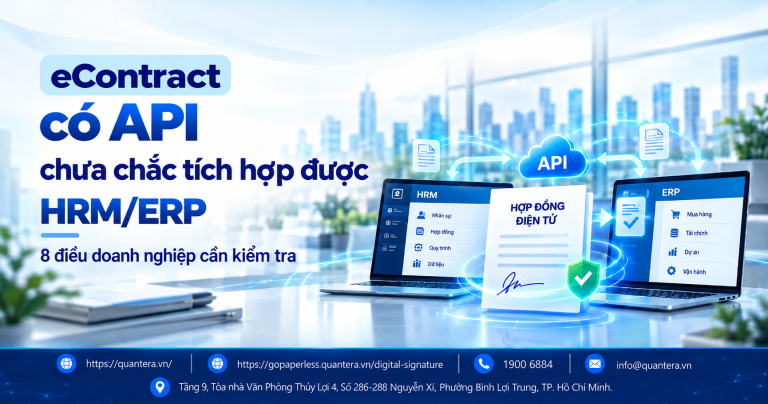 eContract có API chưa chắc tích hợp được HRM/ERP