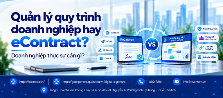 Quản lý quy trình doanh nghiệp hay eContract