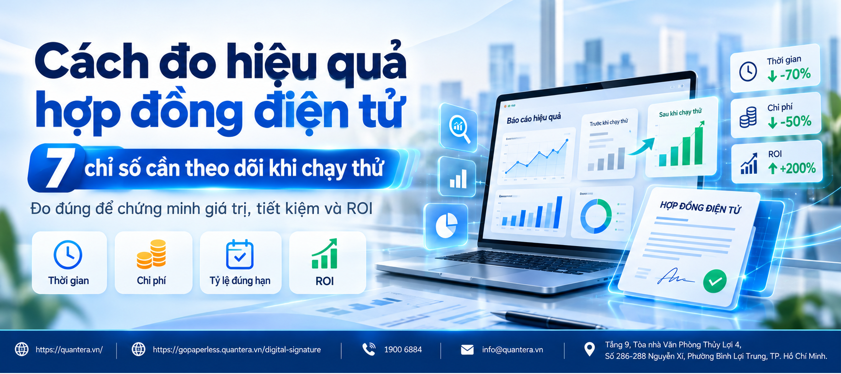 Cách đo hiệu quả hợp đồng lao động điện tử