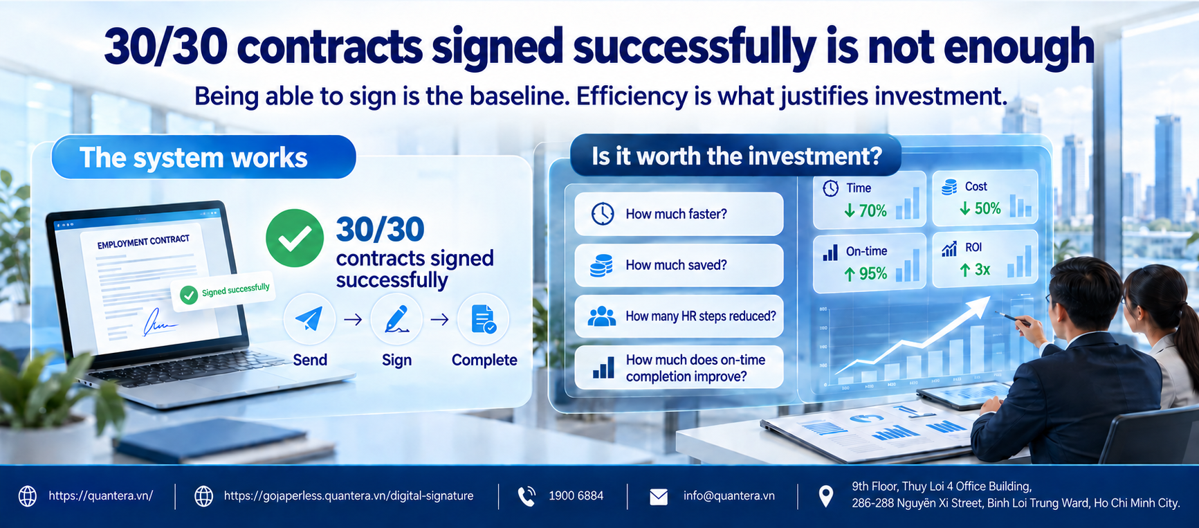 Successful signing is not enough to measure electronic contract effectiveness